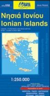 ΟΔΙΚΟΣ ΤΟΥΡΙΣΤΙΚΟΣ ΧΑΡΤΗΣ  ΝΗΣΙΑ ΙΟΝΙΟΥ/ IONIAN ISLANDS  RAMA EDITION